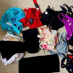 Lot of lingerie for a Small or XS person - La Perla, Calvin Klein, etc.